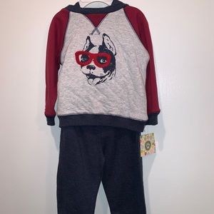 Boys sweatshirt & sweatpant set